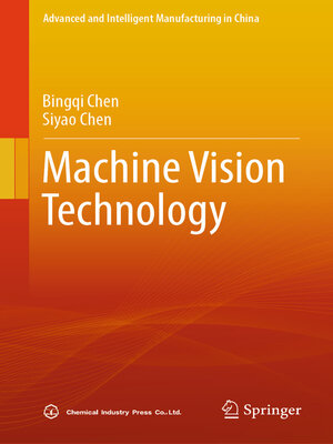 cover image of Machine Vision Technology